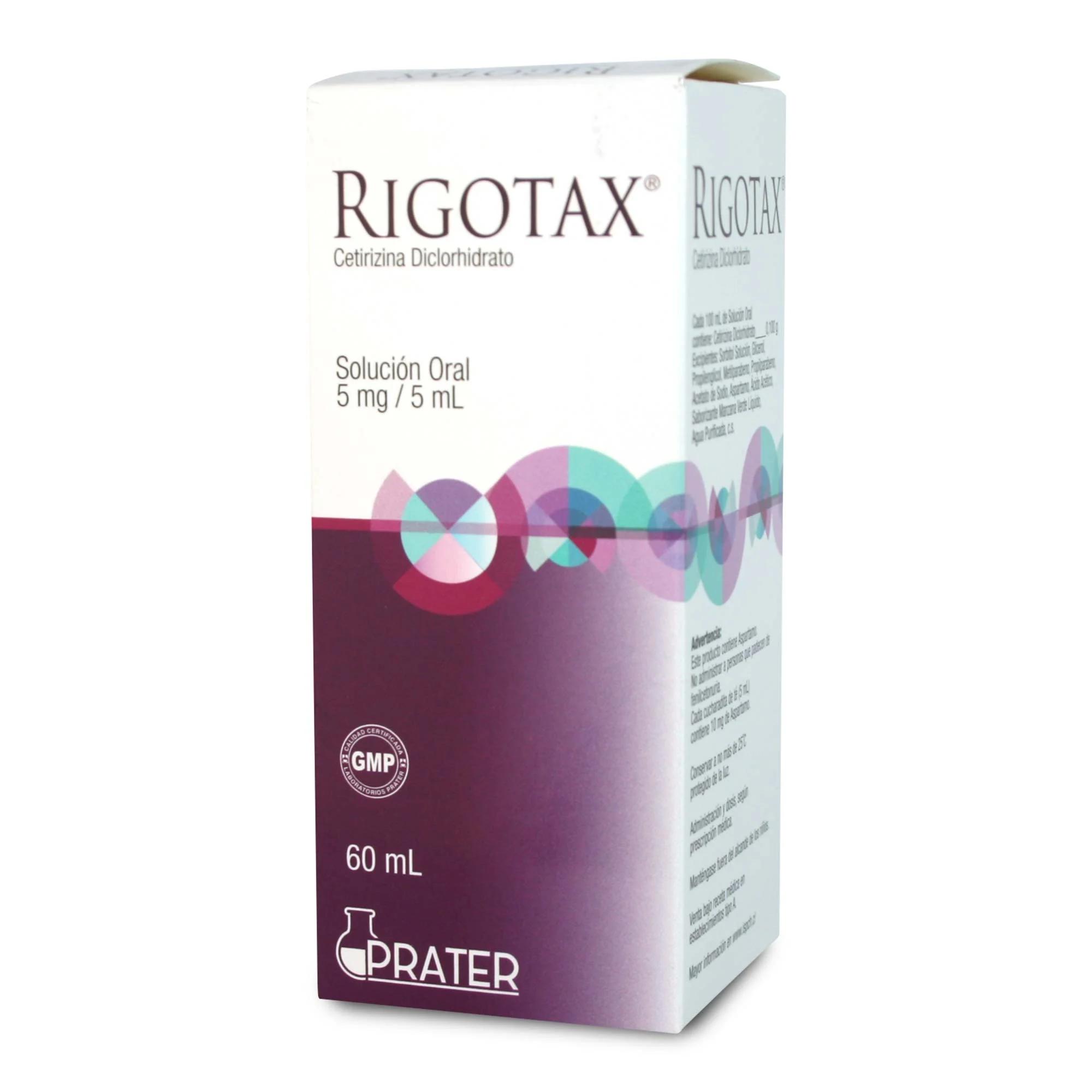 Rigotax Solución Oral 5 mg/5 ml x 60 ml