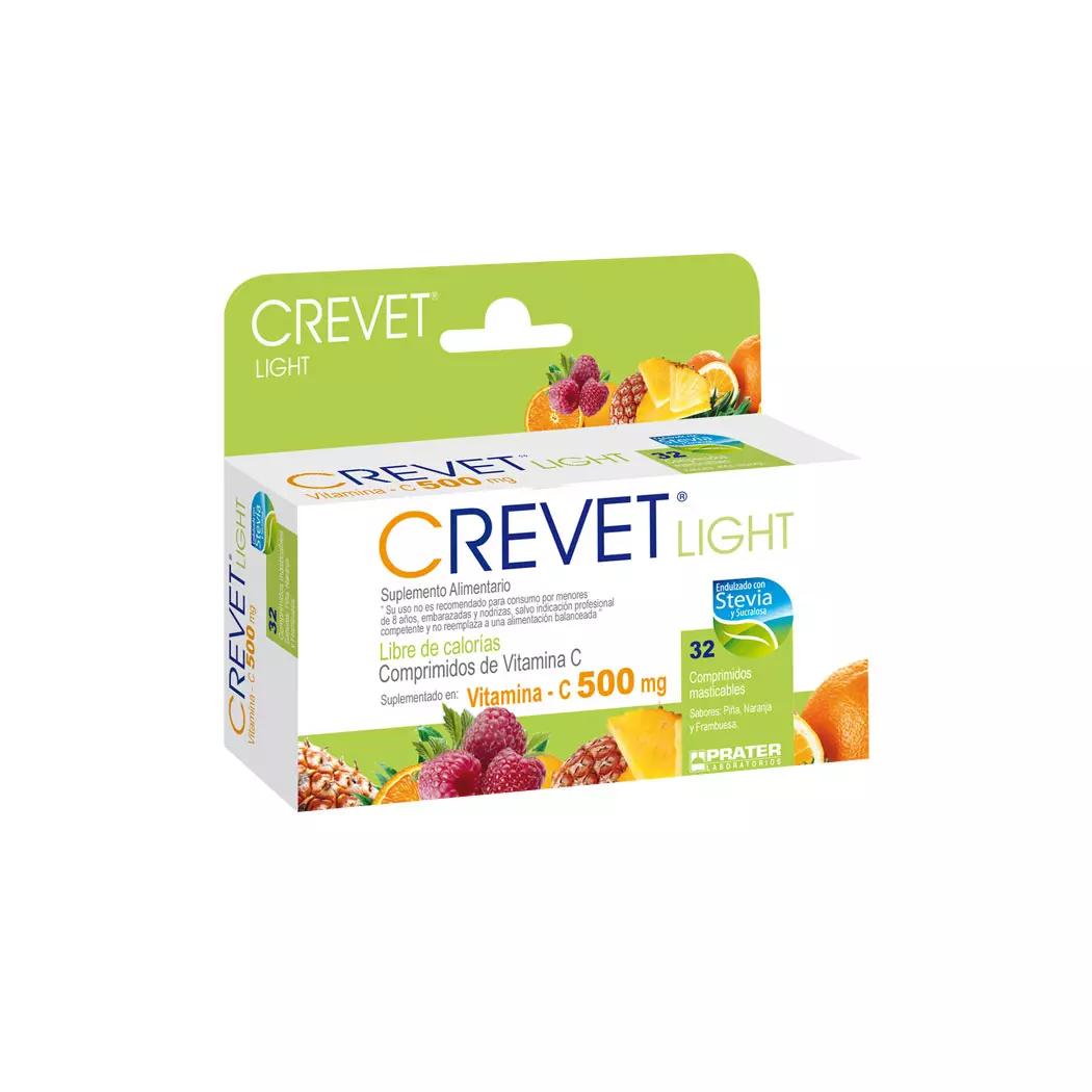 Crevet light 500mg x 32 Comprimidos Masticables