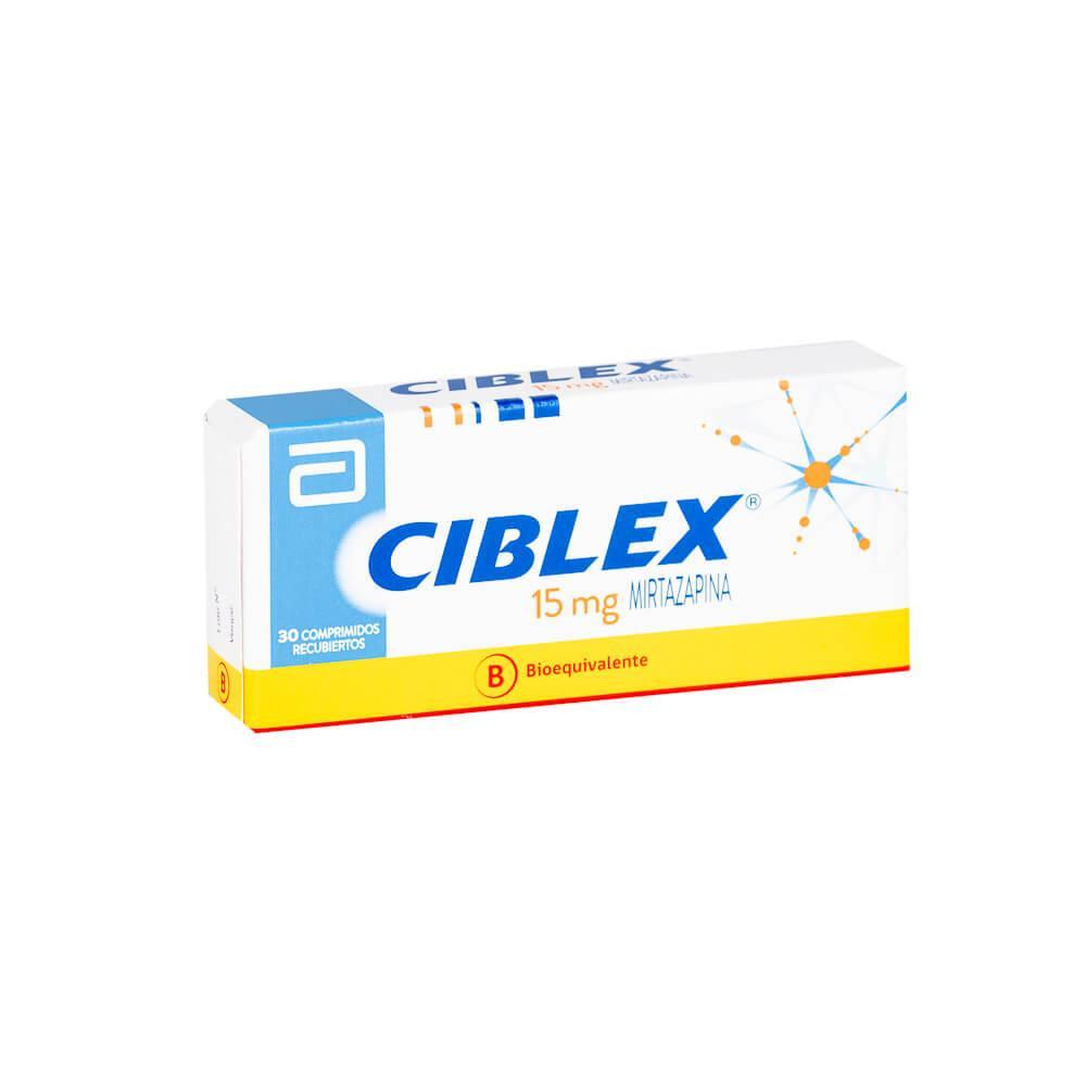 Ciblex 15 mg x 30 Comprimidos