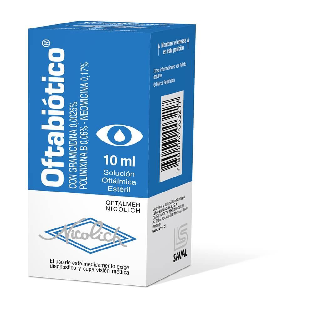 Oftabiotico x 10 ml Solución Oftálmica