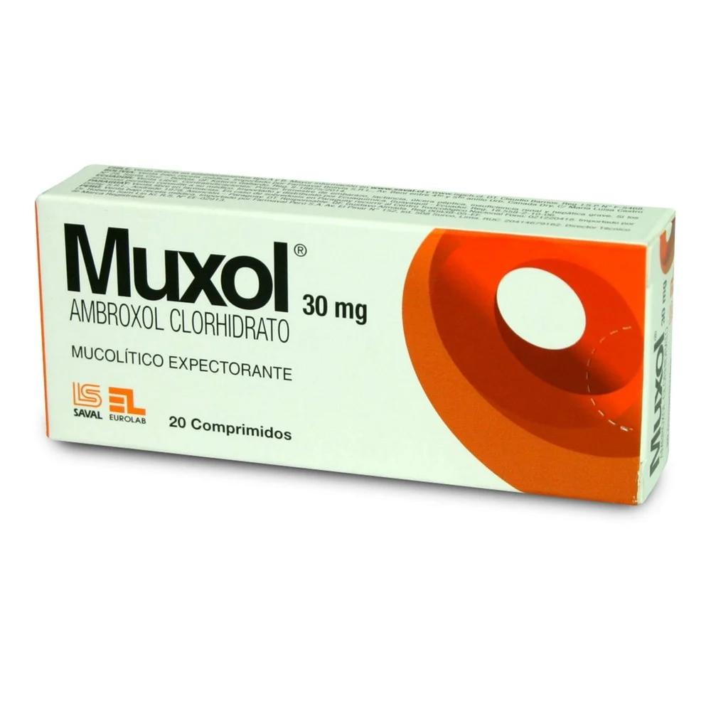 Muxol Ambroxol 30mg x 20 comprimidos