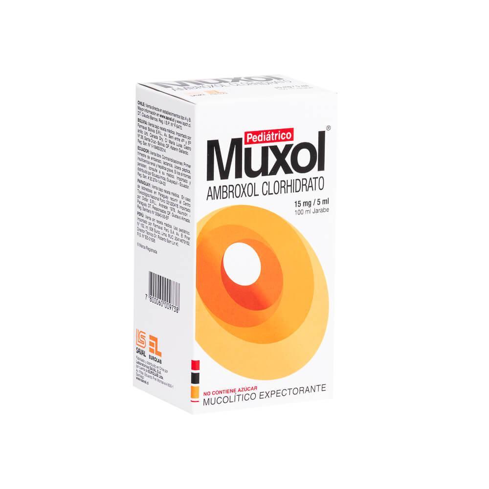 Muxol Pediatrico 15 mg/5 ml x 100 ml Jarabe
