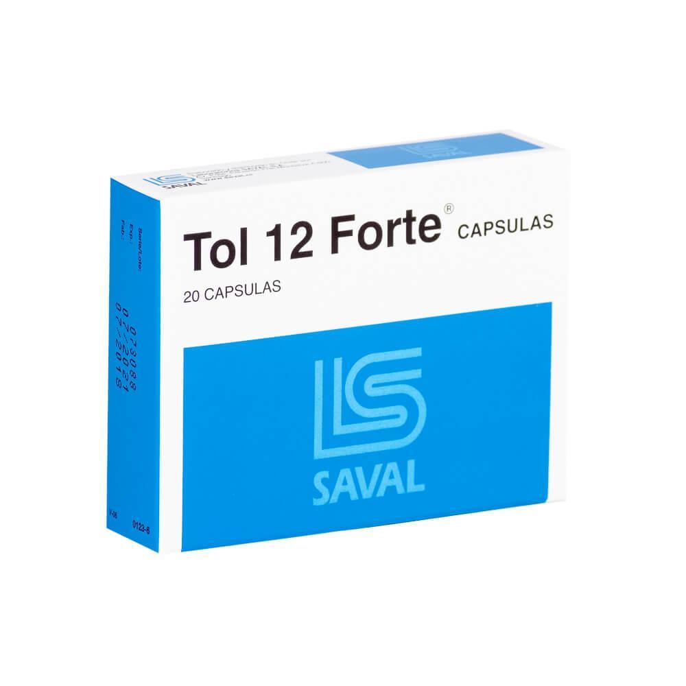 Tol 12 Forte x 20 Capsulas