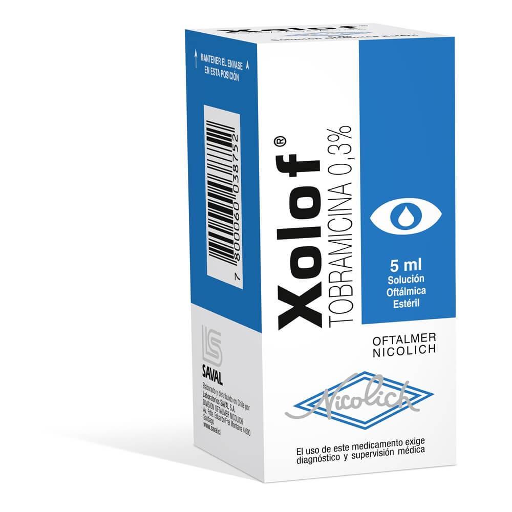 xolof 0,3% x 5 ml Solucion Oftalmica