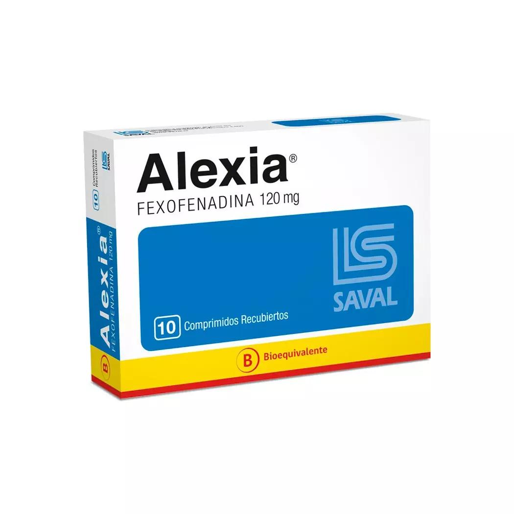 Alexia-D Fexofenadina 120 mg 20 Cápsulas