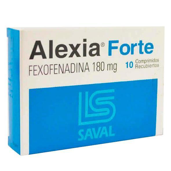 Alexia Forte Fexofenadina 180mg X 10 COMP