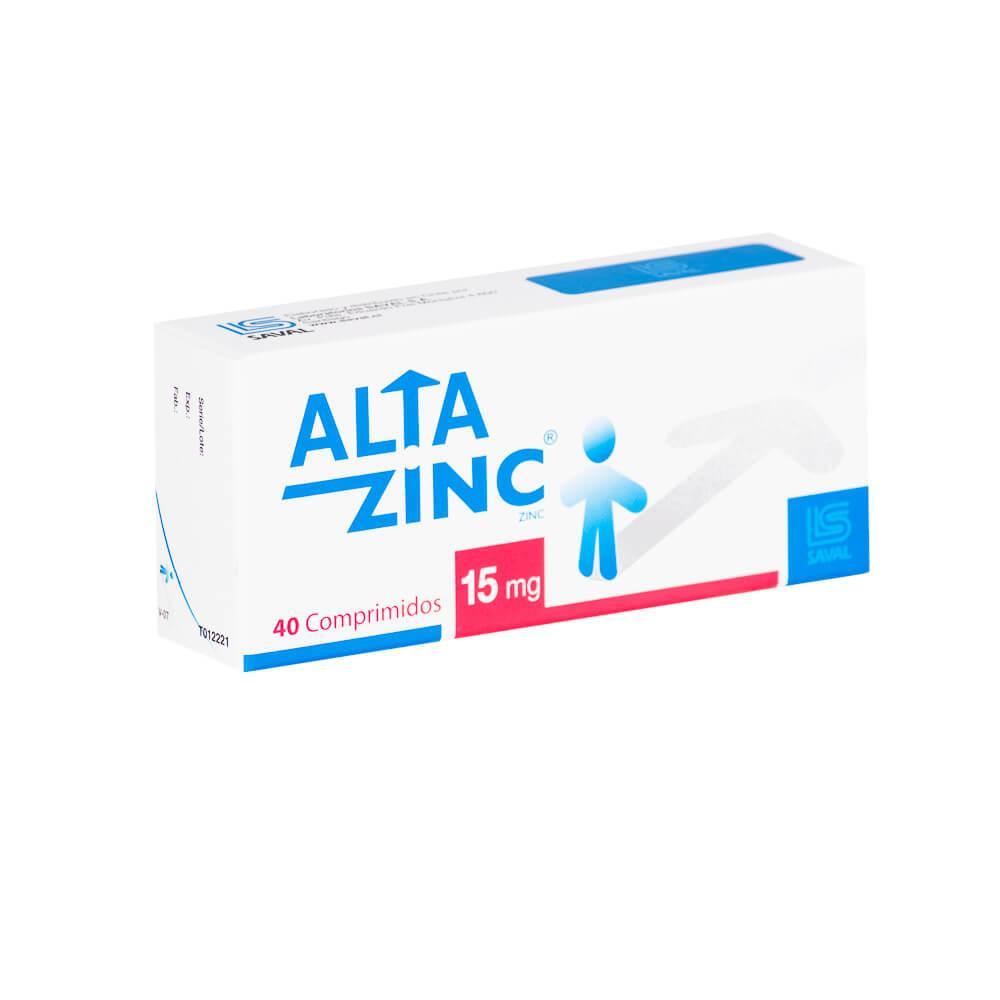Altazinc 15 mg x 40 Comprimidos
