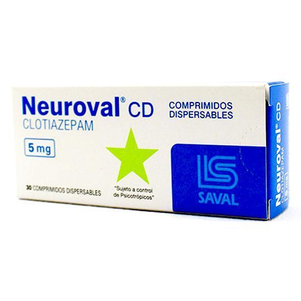 Neuroval CD 5 mg x 30 Comprimidos