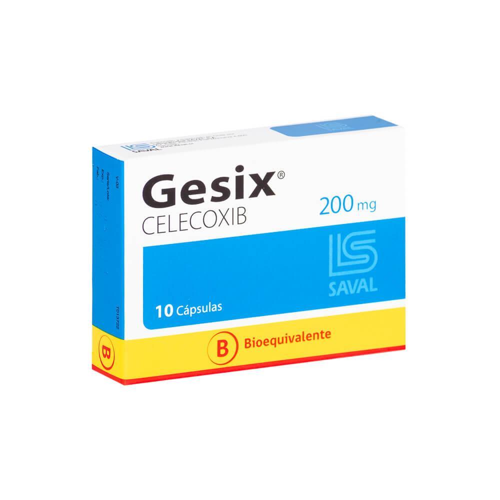 Gesix 200 mg x 10 Capsulas