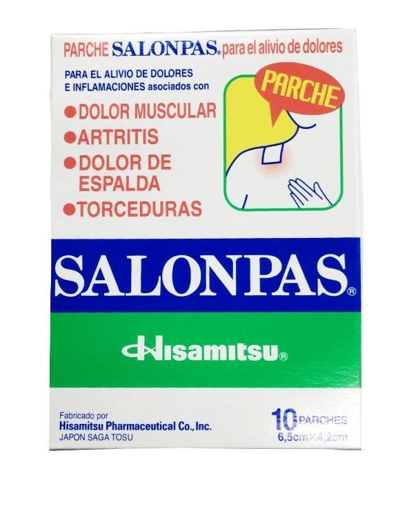 Salonpas x 10 Parches Dérmicos 