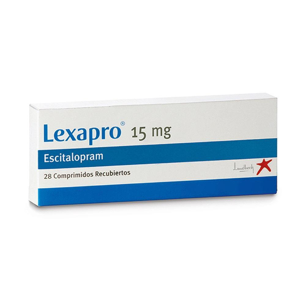 Lexapro 15 mg x 28 Comprimidos