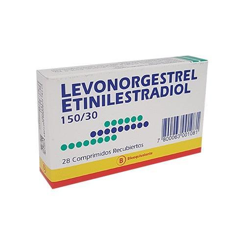Levonorgestrel 150 mcg + Etinilestradiol 30 mcg x 28 Comprimidos