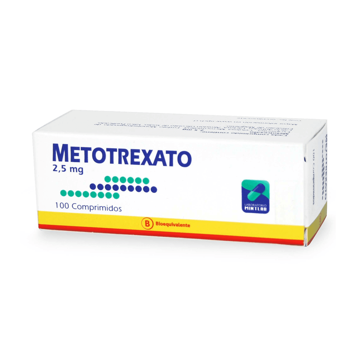 Metotrexato 2,5mg 100 Comprimidos (Cipla) Be