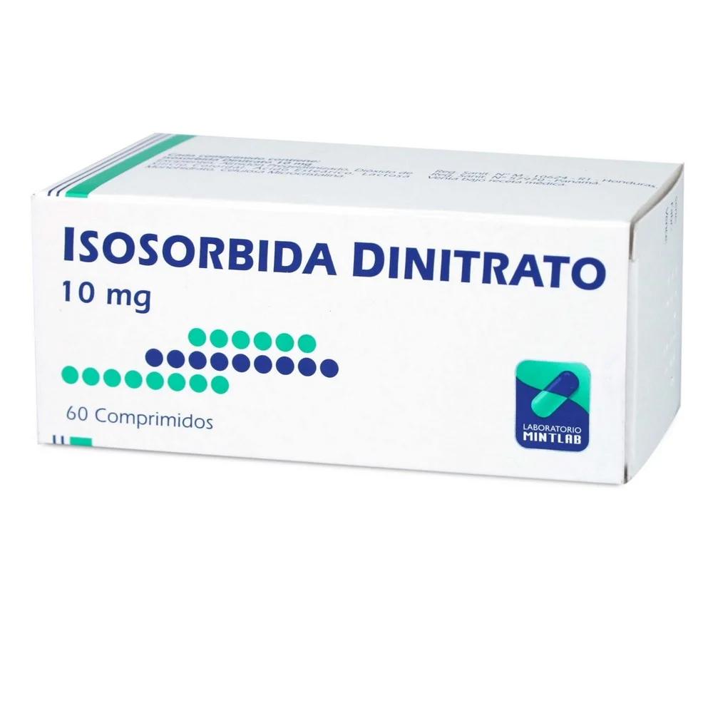 Isosorbida Dinitrato 10 mg x 60 Comprimidos
