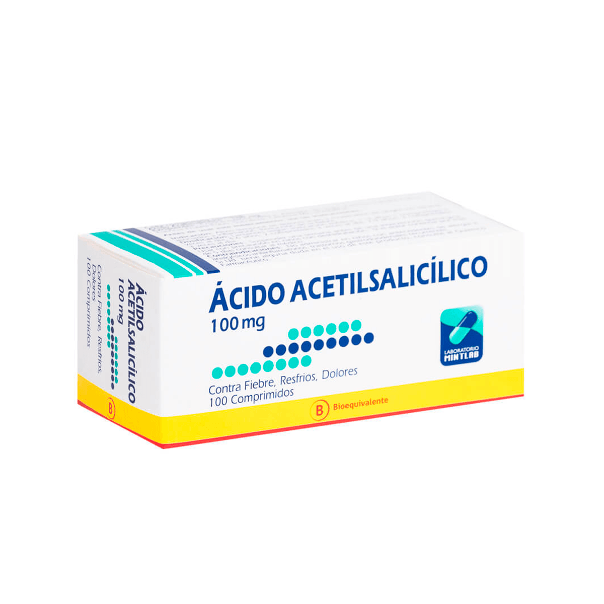 Ácido Acetilsalicílico 100 mg x 100comp.