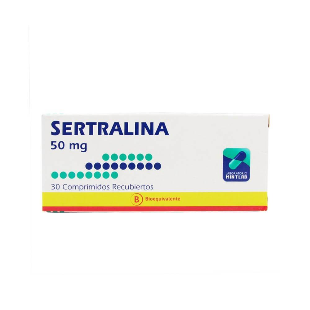 Sertralina 50 mg x 30 Comprimidos