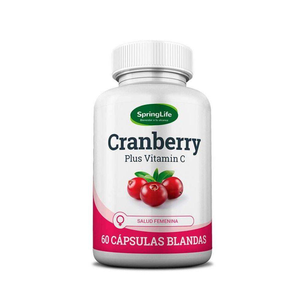 Springlife Cranberry Plus Vit.C 60 Caps