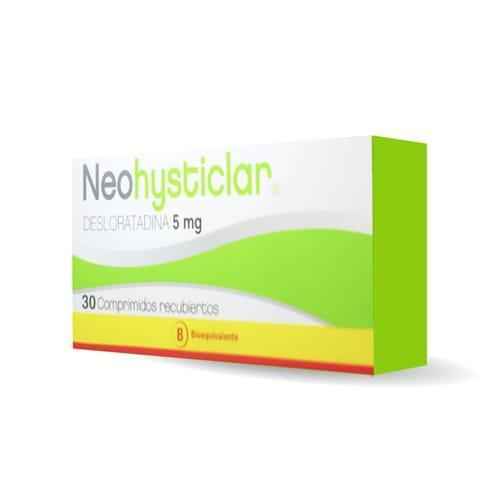 Neohysticlar 5mg 30 Comprimidos