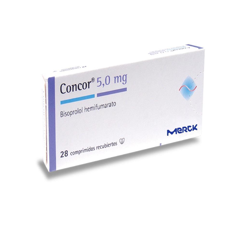 Concor 5 mg x 28 Comprimidos