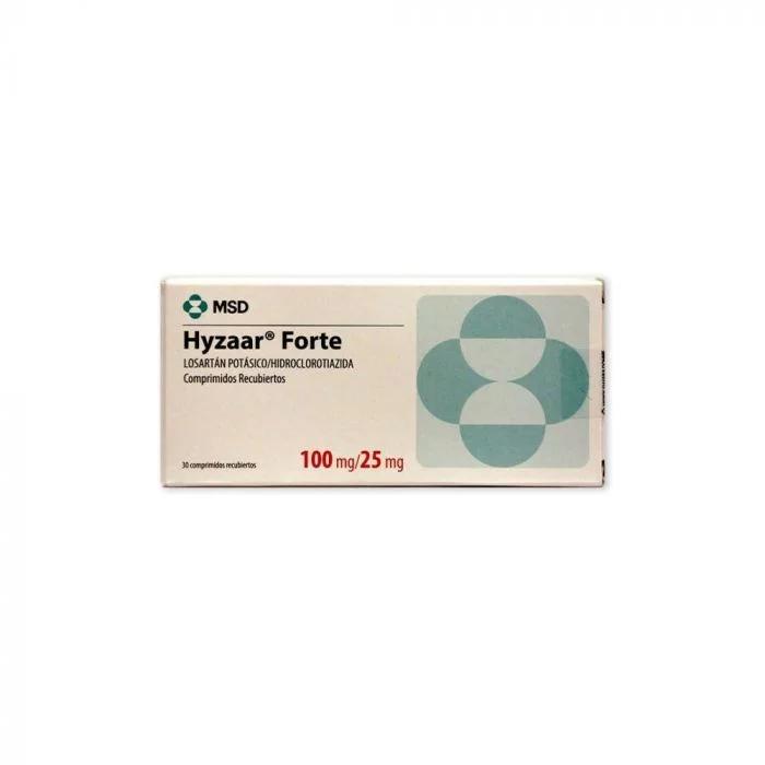 Hyzaar Forte 100 mg/25 mg x 30 Comprimidos