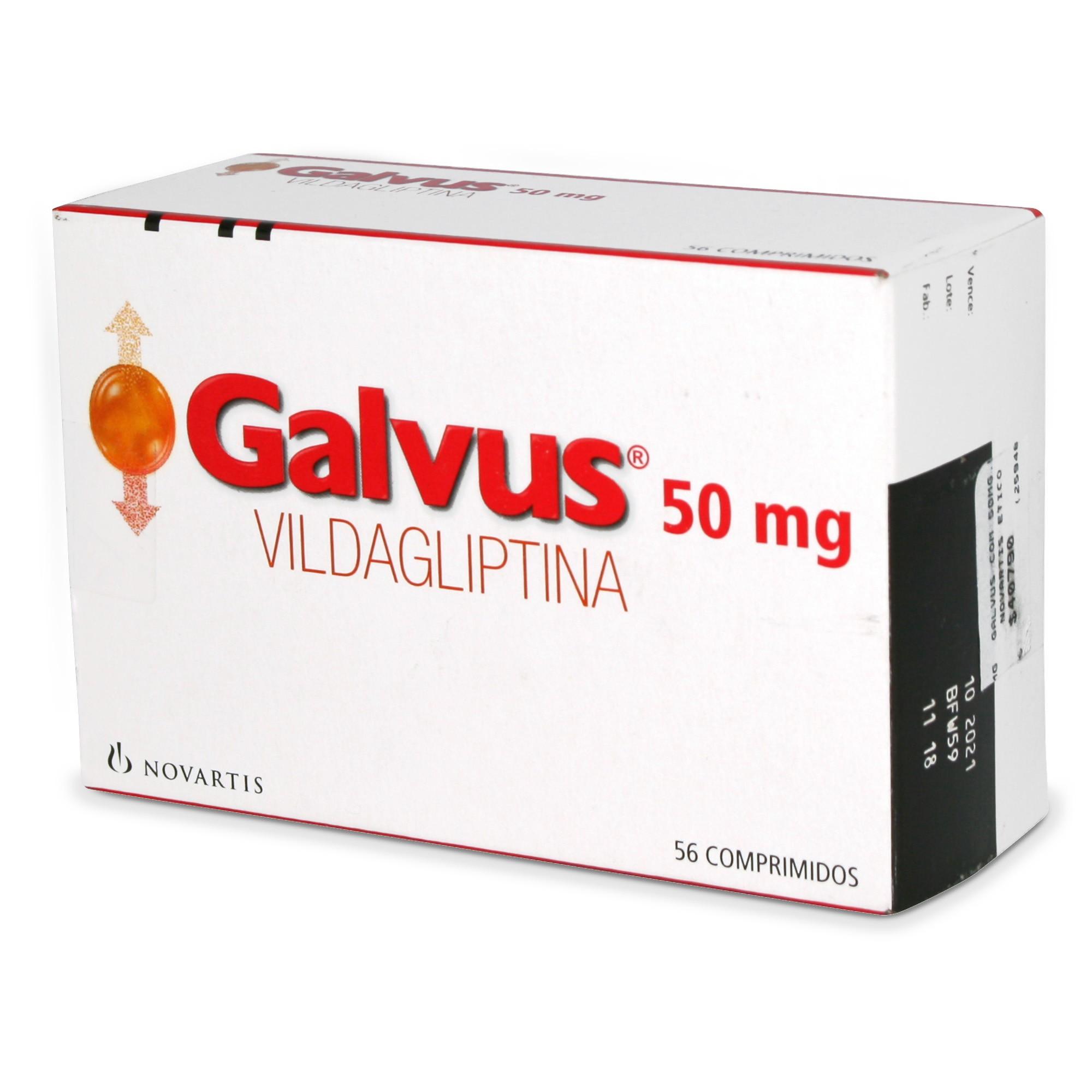 Galvus 50mg Vildagliptina