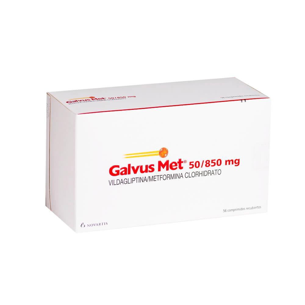 Galvus Met 50 mg/850 mg x 56 Comprimidos