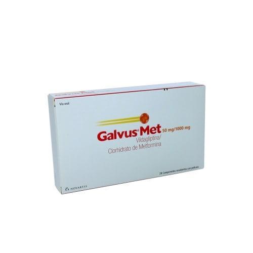 Galvus Met 50 mg/1000 mg x 28 Comprimidos