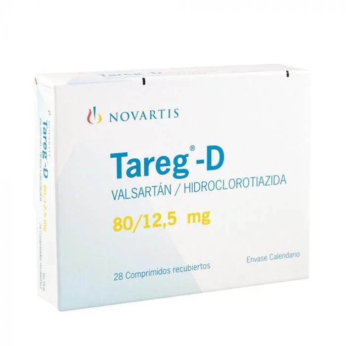 Tareg-D 80mg/12,5 mg x 28 Comprimidos