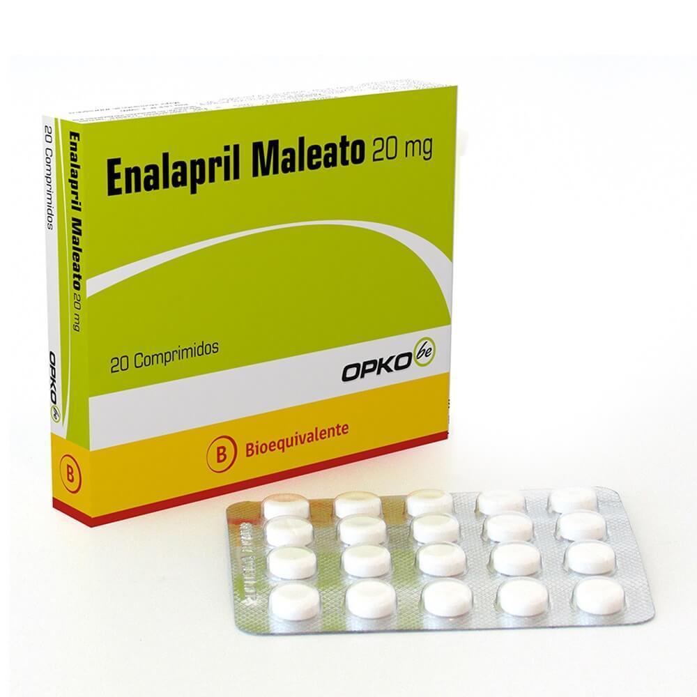 Enalapril 20 mg x 20 Comprimidos