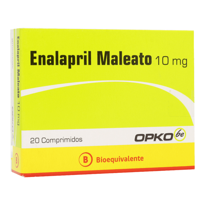Enalapril 10 mg x 20 Comprimidos