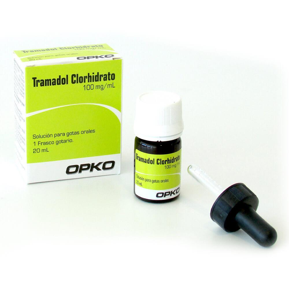 Tramadol 100 mg/ml x 20 ml Solucion Oral Para Gotas