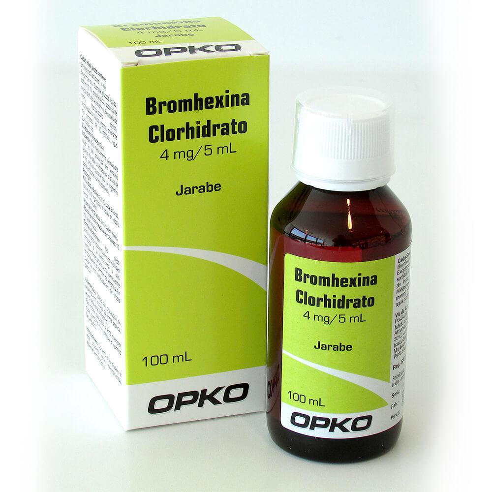 Bromhexina 4 mg/5 ml x 100 ml Jarabe