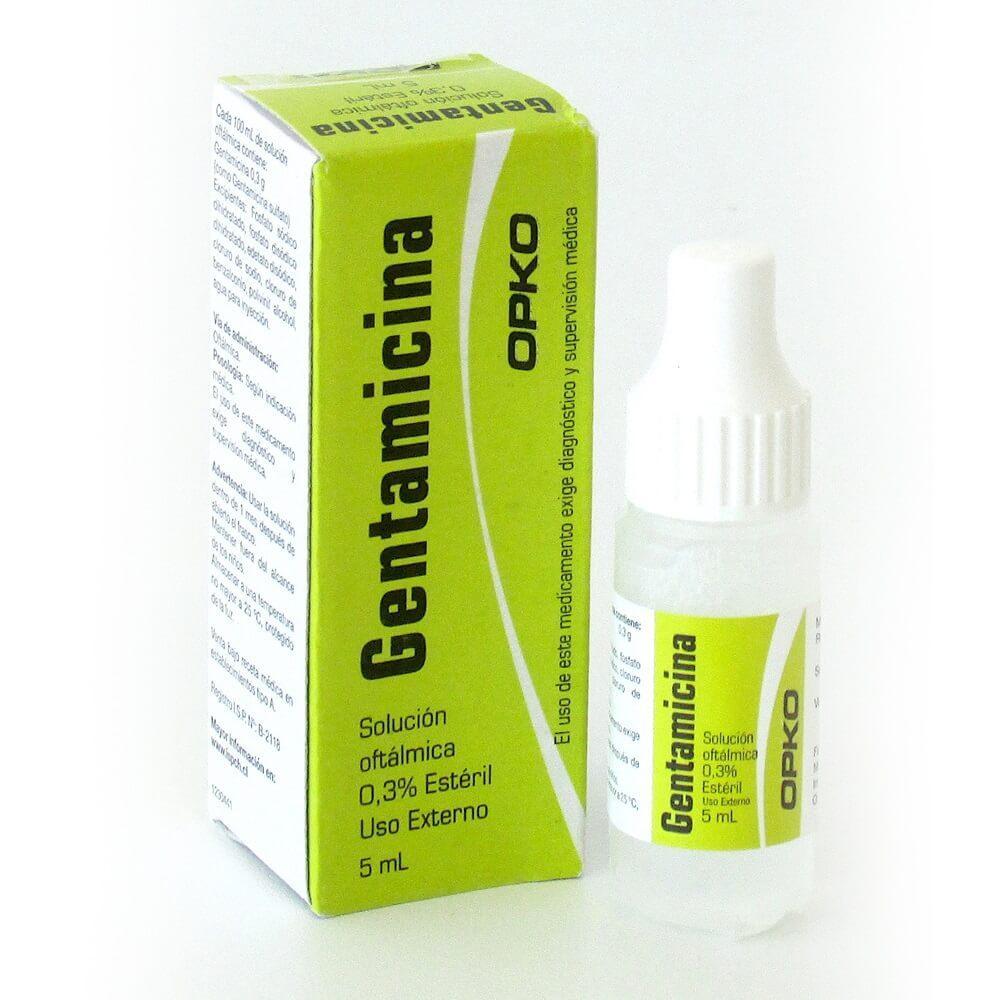 Gentamicina 0,3 % x 5 ml Solucion Oftalmica