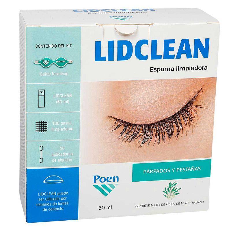 Lidclean Limpiadora x 50 mL Espuma Dermica