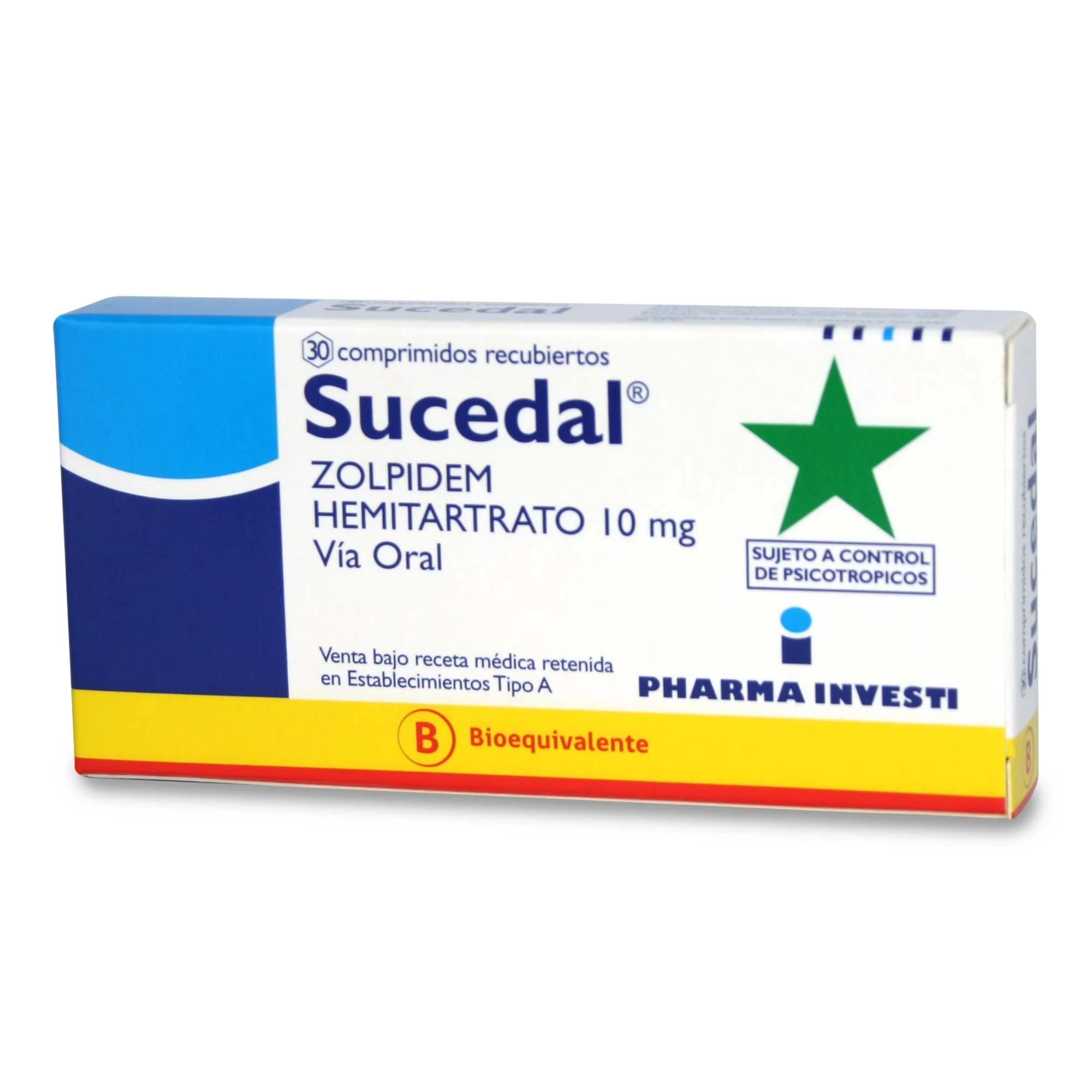 Sucedal 10 mg x 30 Comprimidos