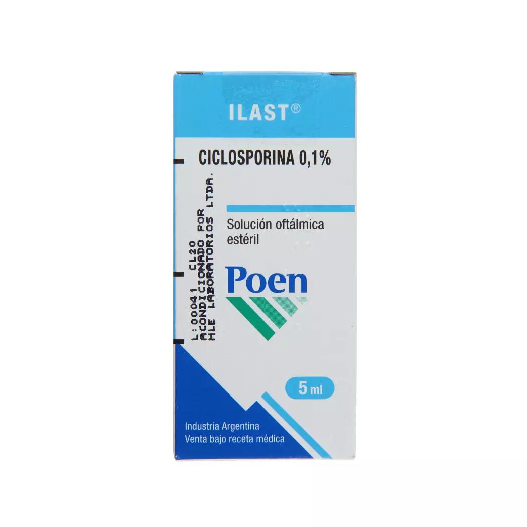 Ilast 0.1% Solución Oftálmica x  5 ml