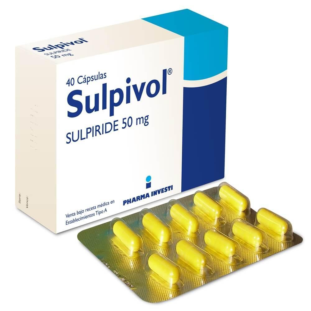 Sulpivol 50 Mg X 40 Cápsulas