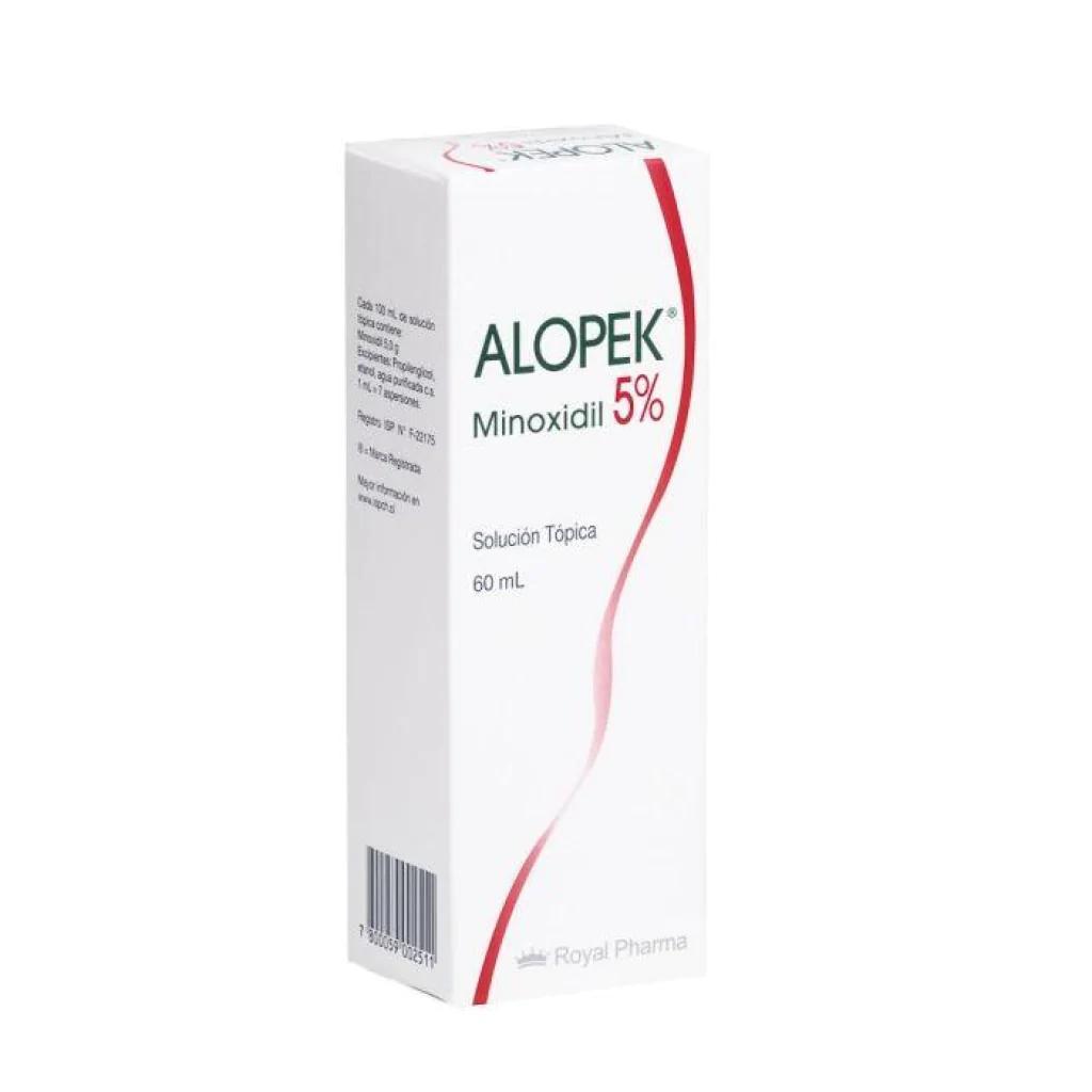 Alopek 5% Solución Tópica  x 60 ml