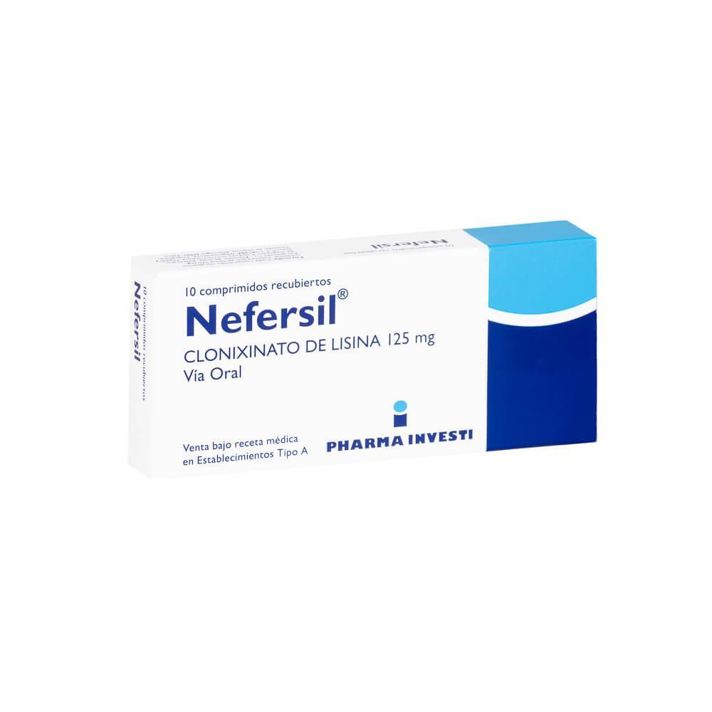 Nefersil 125 mg x 10 Comprimidos