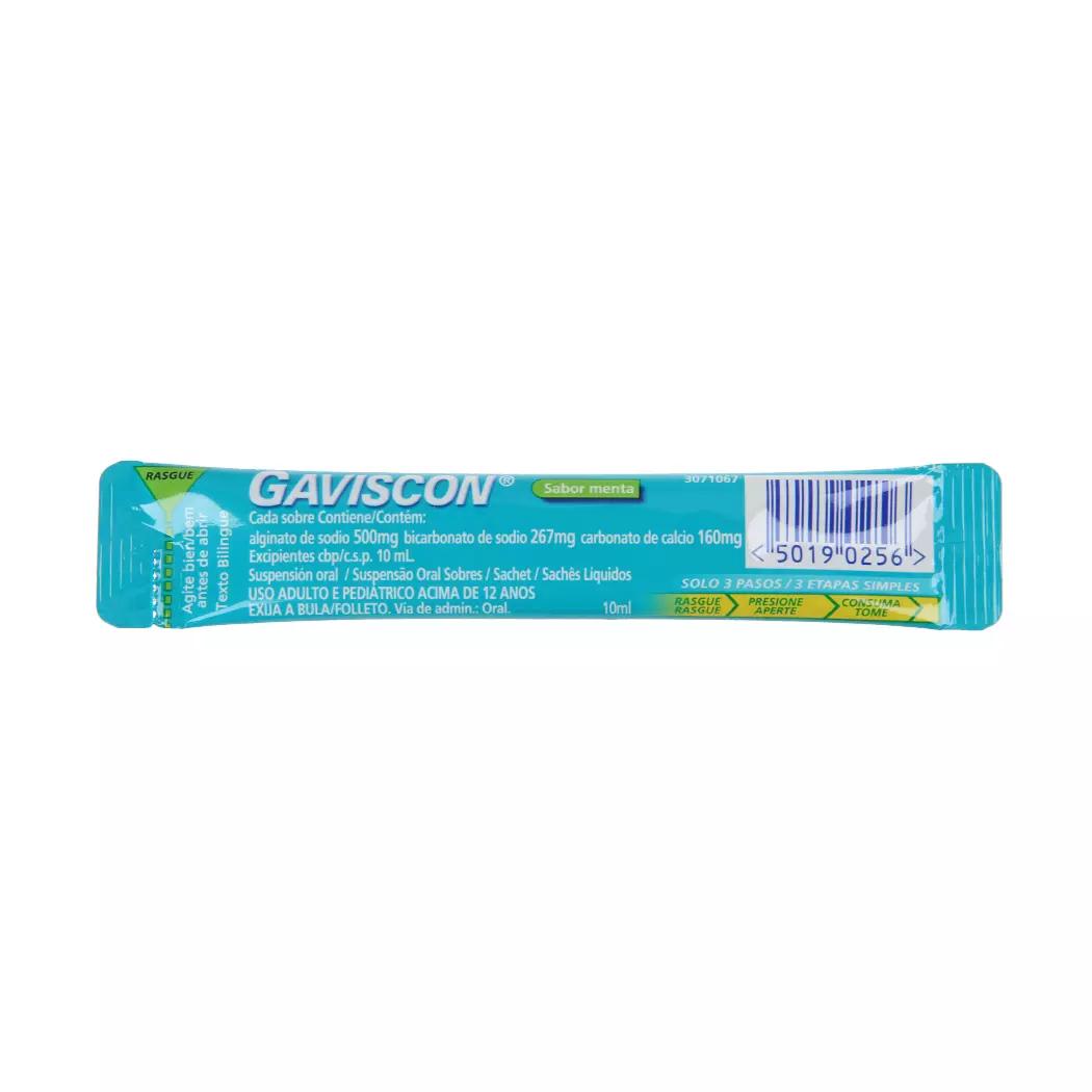 Gaviscon 10 ml Suspensión Oral x 1 Sachet