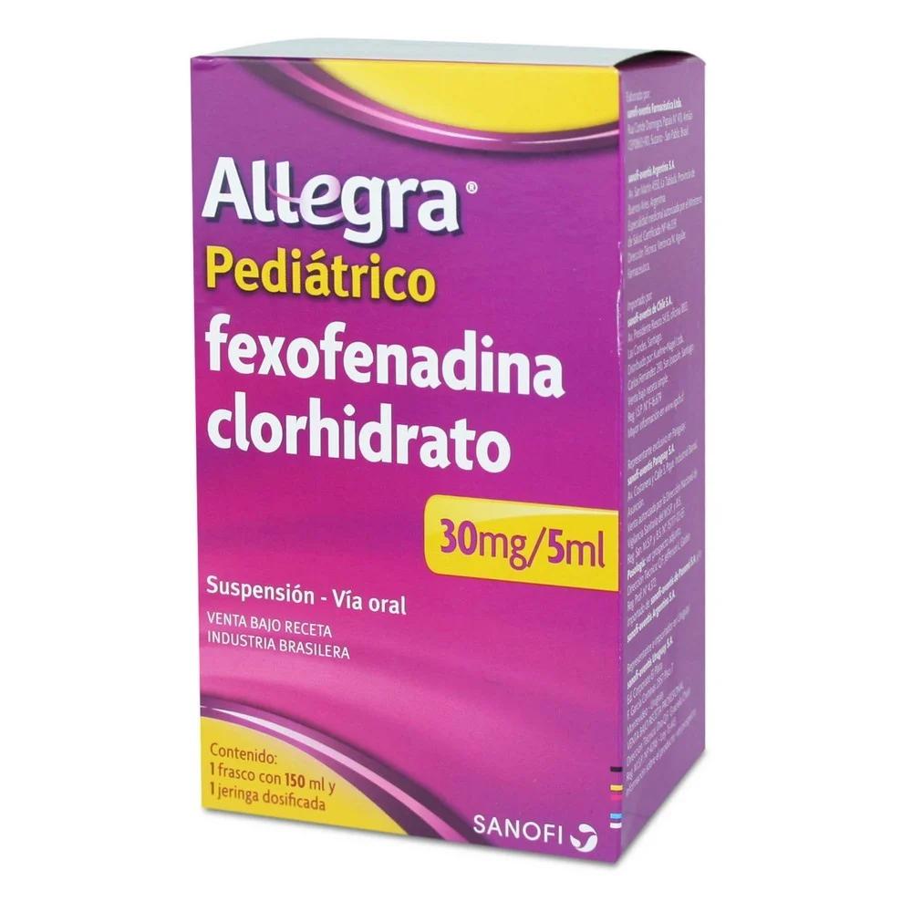 Allegra Pediátrico 30 mg / 5 mL Suspensión Oral 150 mL