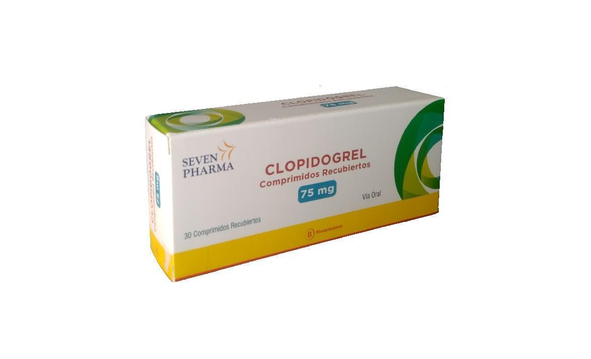 Clopidogrel 75 mg x 30 Comprimidos Recubiertos