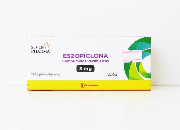 Eszopiclona 3 mg x 30 Comprimidos Recubiertos