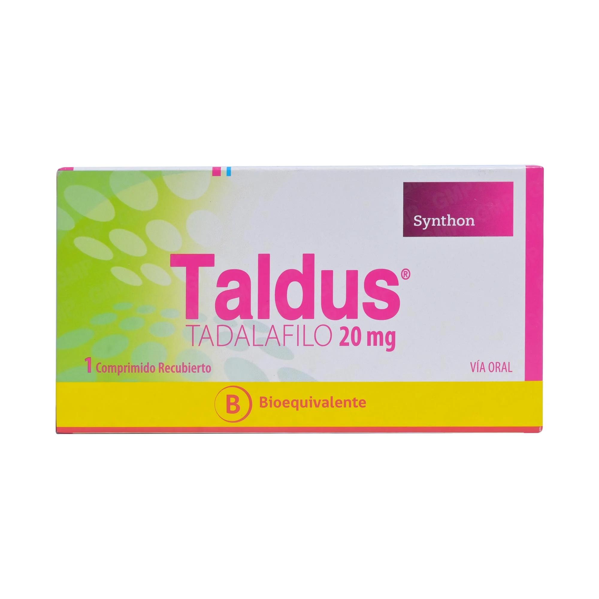 Taldus 20 mg x 1 Comprimido Recubierto