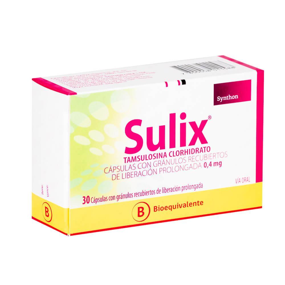 Sulix 0,4 mg x 30 Cápsulas