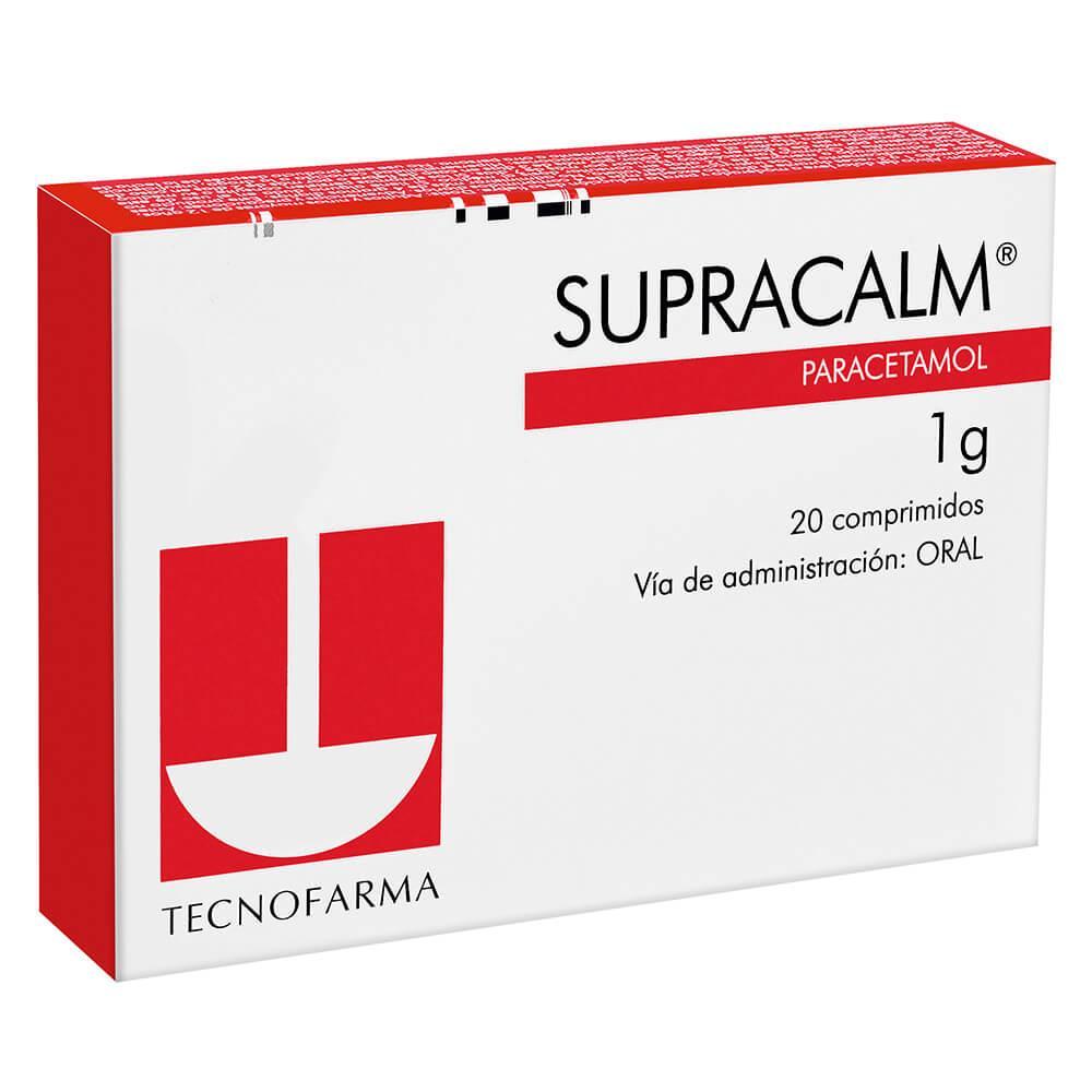 Supracalm 1 g x 20 Comprimidos