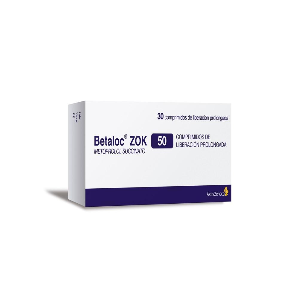Betaloc Zok 50 mg x 30 Comprimidos