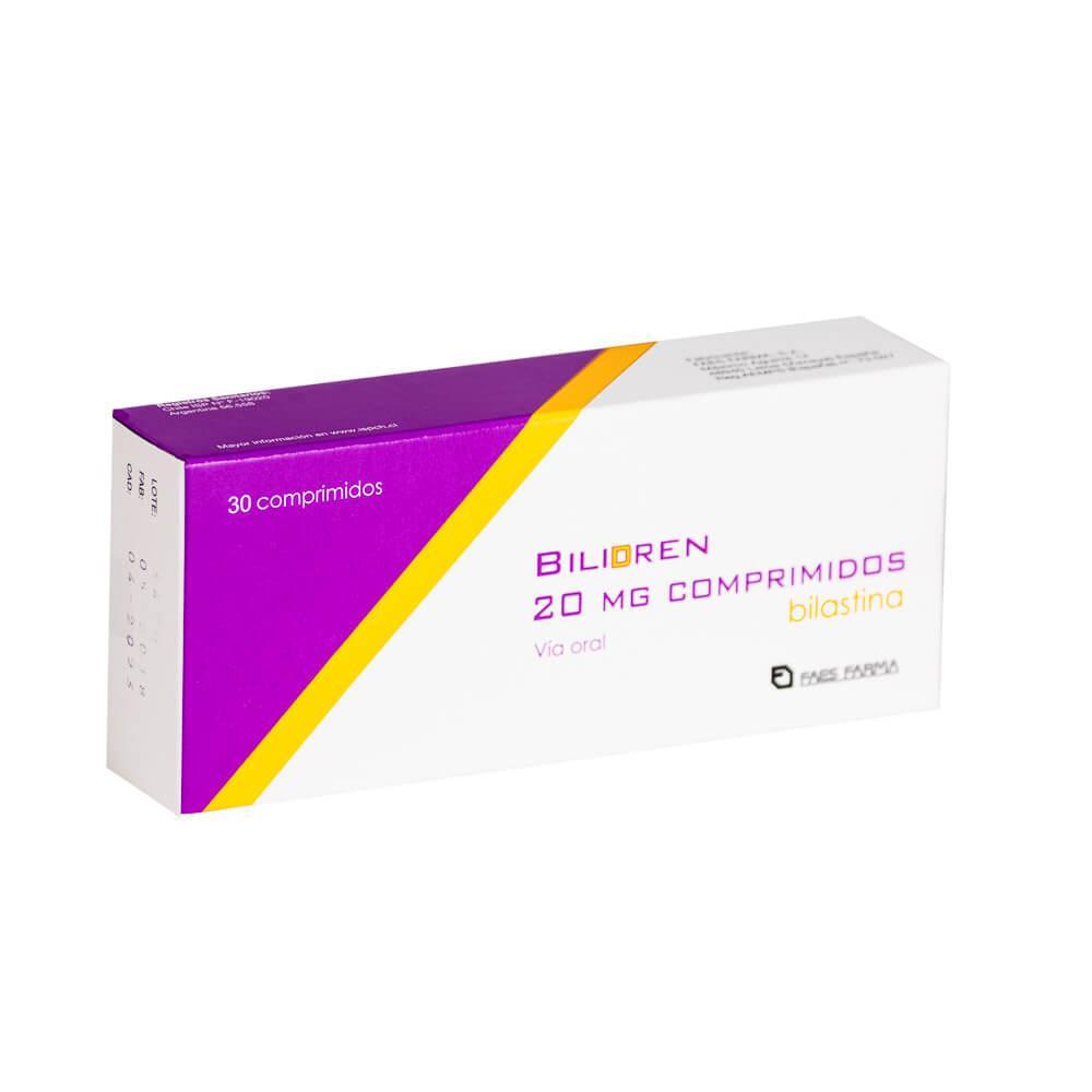 Bilidren 20 mg x 30 Comprimidos