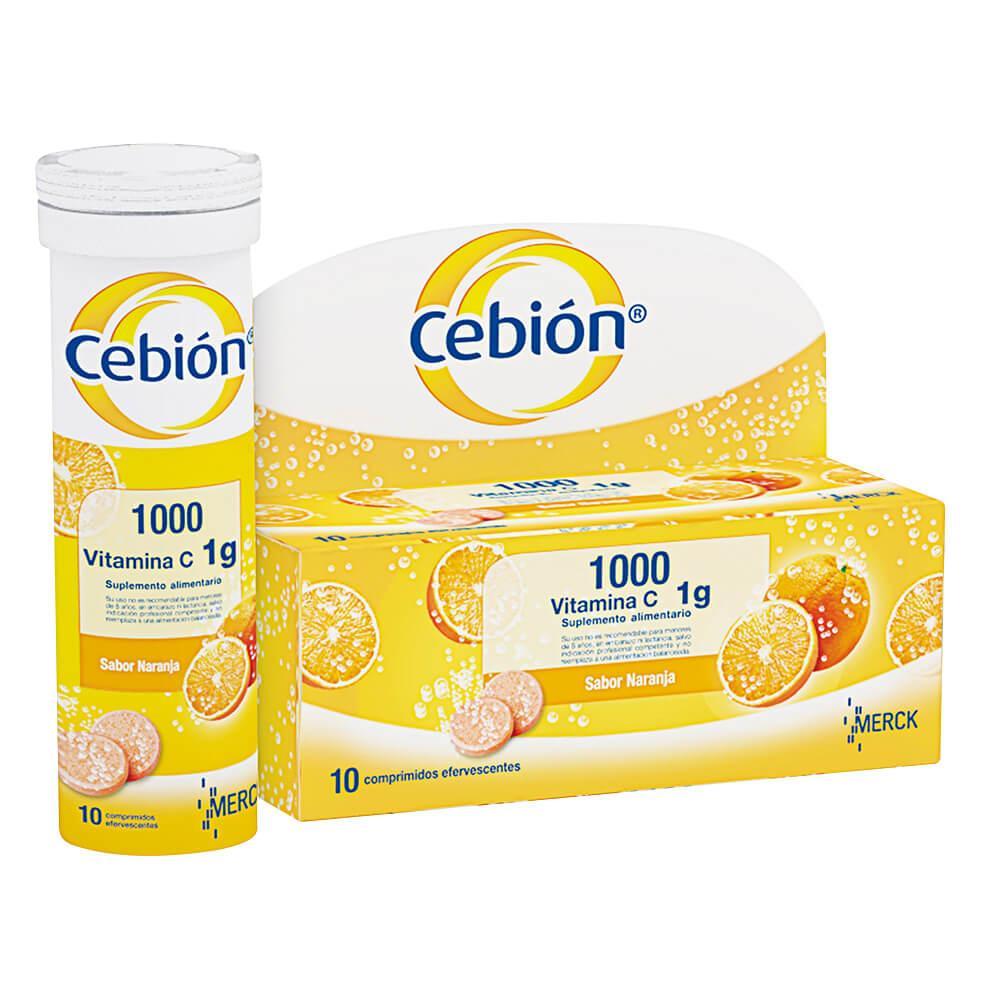 Cebion 1000 mg x 10 Comprimidos Efervescentes