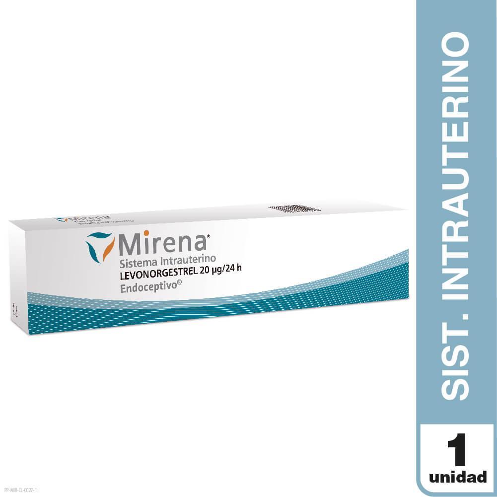 Mirena DIU 20 mcg/24 Hrs x 1 Sistema Intrauterino